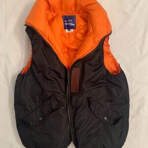 Junya Watanabe MAN x Duvetica reversible puffer vest